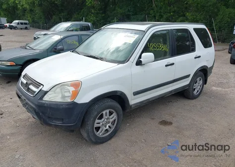 2002 Honda Cr-V Ex from USA, damaged, VIN JHLRD78852C019839